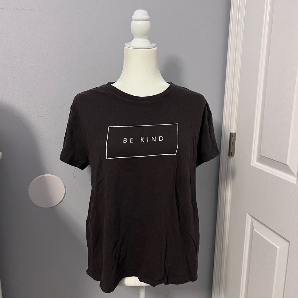 3 for $15 Be Kind Black Short Sleeve Tee